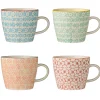 Bloomingville Tasse mit Henkel Carla 4er-Set Outlet