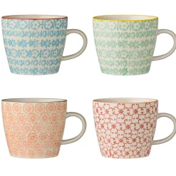 Bloomingville Tasse mit Henkel Carla 4er-Set Outlet