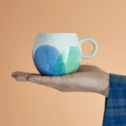 Bloomingville Tasse Paula Blue Hot
