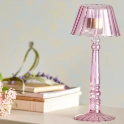 Bloomingville Teelichthalter Cisco Rose 23,5 cm Hot