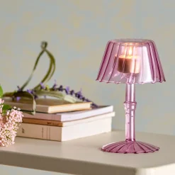 Bloomingville Teelichthalter Cisco Rose 18 cm Fashion