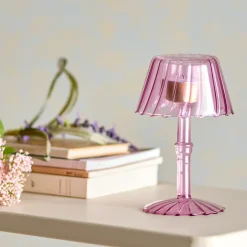 Bloomingville Teelichthalter Cisco Rose 18 cm Fashion