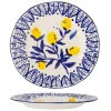 Bloomingville Teller Maxima Blue 27 cm Outlet