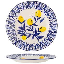 Bloomingville Teller Maxima Blue 27 cm Outlet