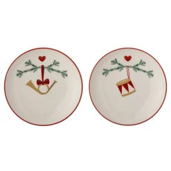 Bloomingville Teller Yule Weihnachten 2er-Set Best