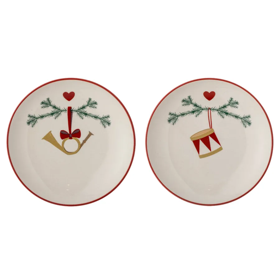Bloomingville Teller Yule Weihnachten 2er-Set Best