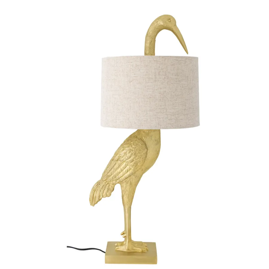 Bloomingville Tischlampe Heron Gold Outlet