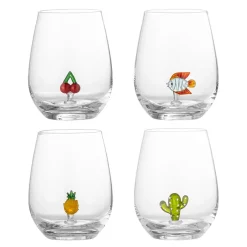 Bloomingville Trinkglas Misa Klar 4er-Set Sale