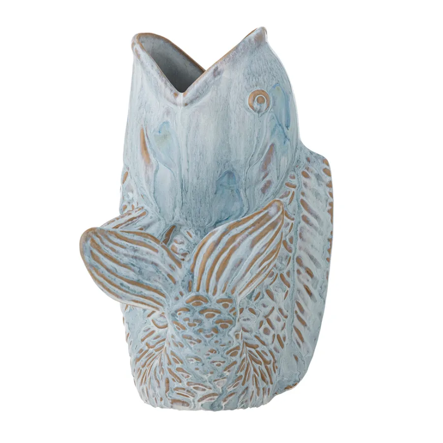Bloomingville Vase Hiro Blau Online