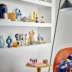 Bloomingville Vase Kairi Blau Sale