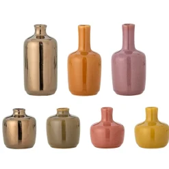 Bloomingville Vase Maien Braun 7er-Set Clearance