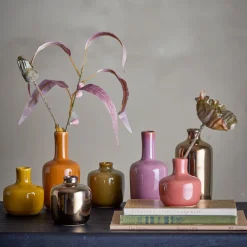 Bloomingville Vase Maien Braun 7er-Set Clearance
