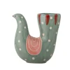 Bloomingville Vase Trudy Grün Outlet