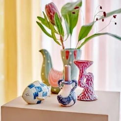 Bloomingville Vase Trudy Grün Outlet