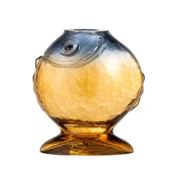 Bloomingville Vase Varga Gelb Glas New