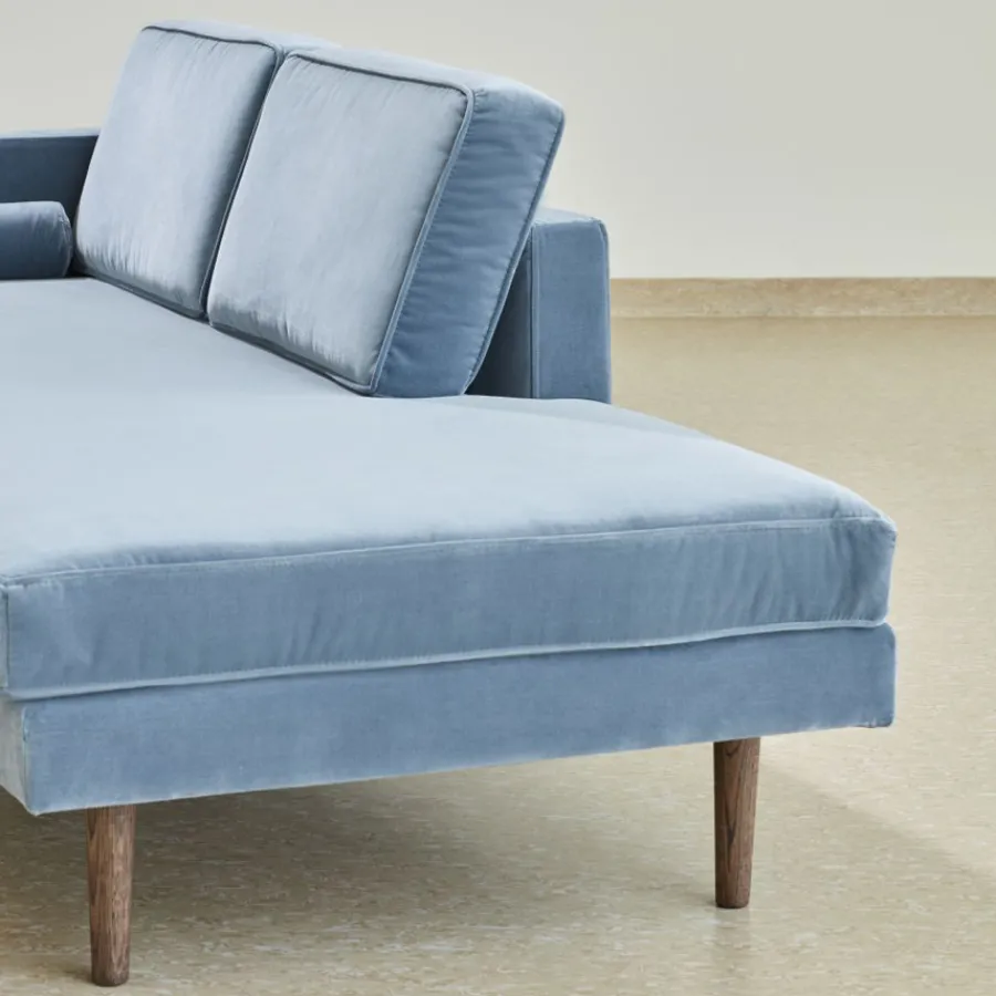 Broste Copenhagen Chaiselongue Wind Pastel Blue Discount