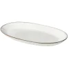 Broste Copenhagen Servierteller Oval Nordic Sand L Fashion