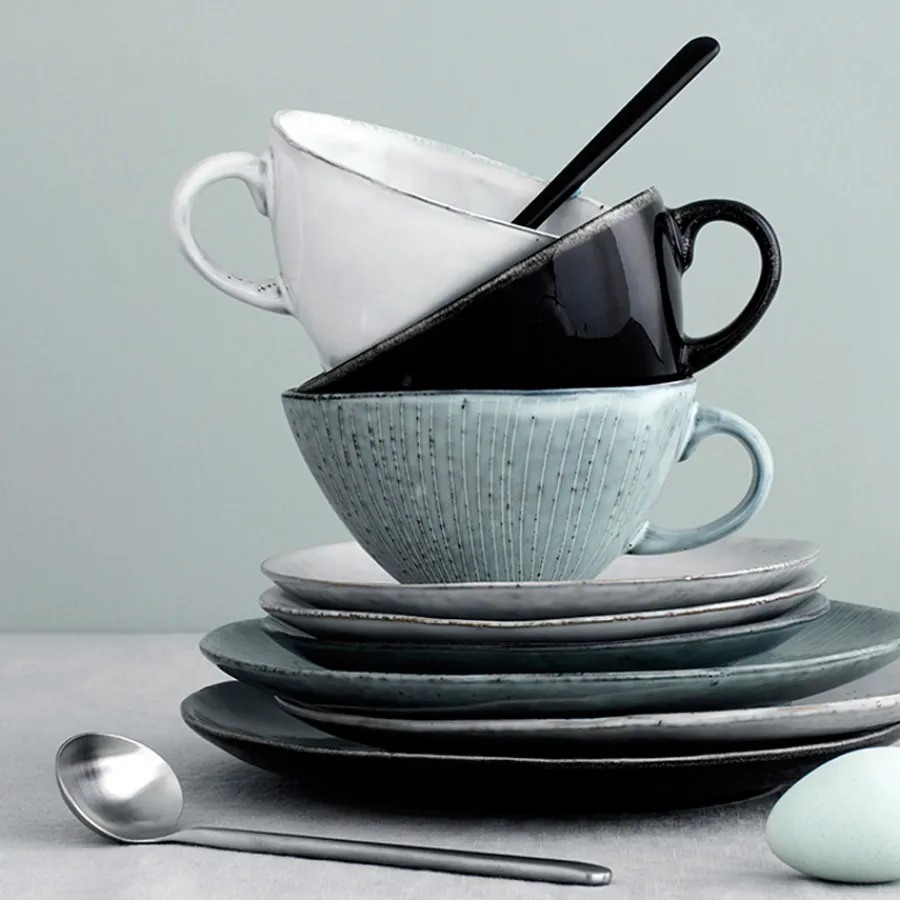 Broste Copenhagen Speiseteller Nordic Sea 26 cm Sale