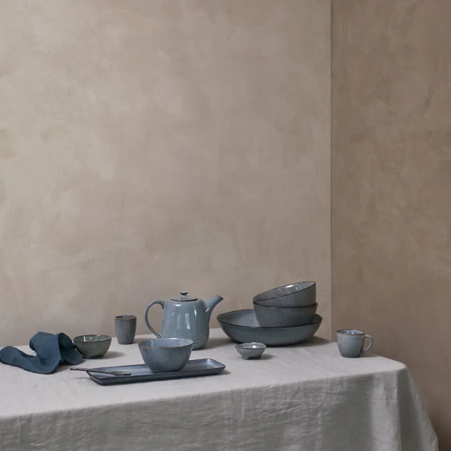 Broste Copenhagen Stoffserviette Gracie Insignia Blue Clearance