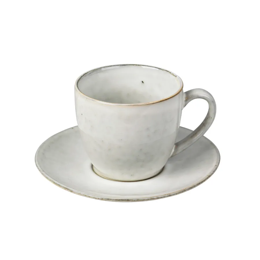 Broste Copenhagen Tasse mit Untertasse Nordic Sand New