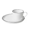 Broste Copenhagen Tasse mit Untertasse Salt S New
