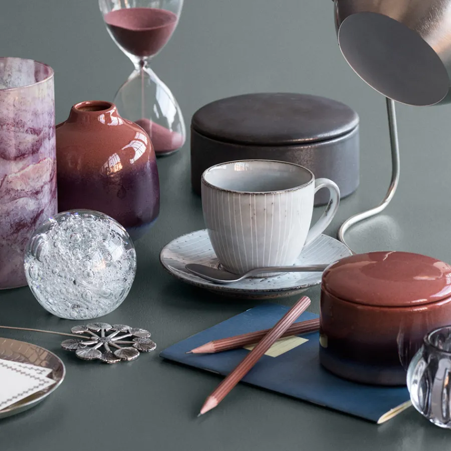 Broste Copenhagen Tasse mit Untertasse Nordic Sea Online