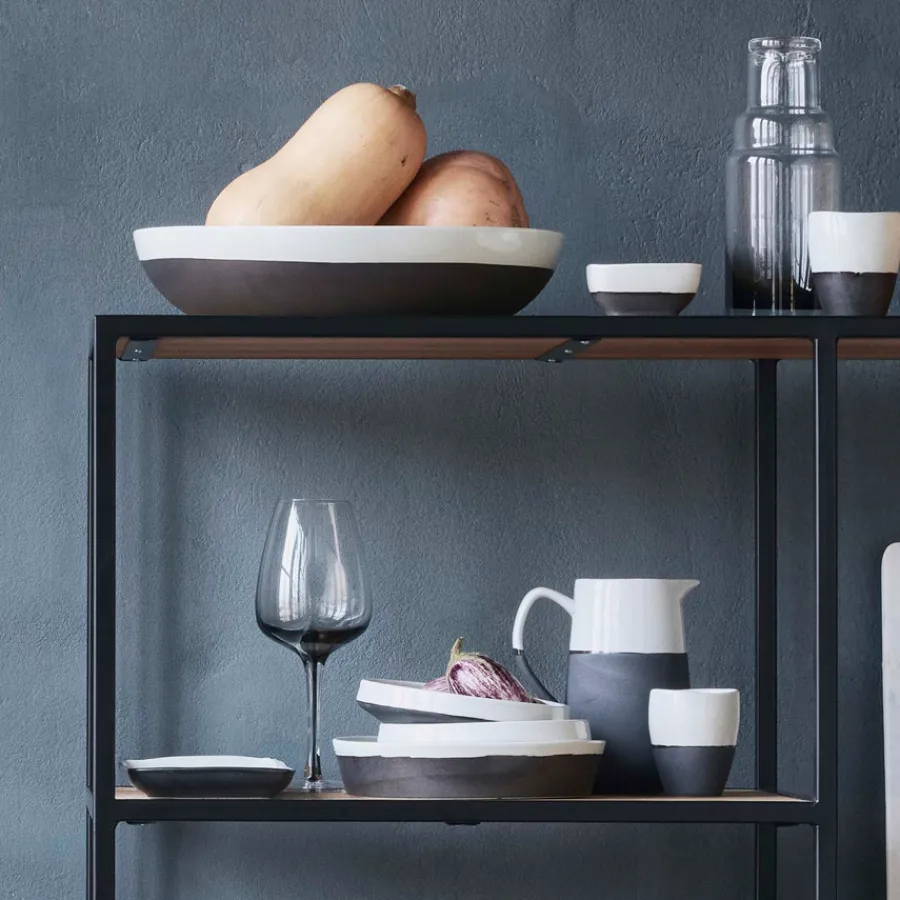 Broste Copenhagen Weißweinglas Smoke Grey Discount