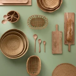 Bungalow Denmark Brotkorb Rattan Oval S Clearance