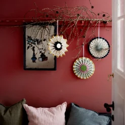 Bungalow Denmark Deko-Anhänger Kalaiya Ruby 3er-Set Outlet