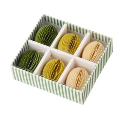 Bungalow Denmark Dekoanhänger Ei Swirl Ivy XS 6er-Set Sale