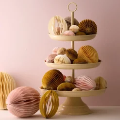 Bungalow Denmark Dekoanhänger Ei Swirl Honey XS 6er-Set Online