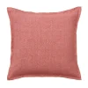 Bungalow Denmark Kissenhülle 50x50cm Leinen Old Rose Fashion