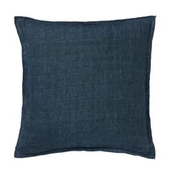 Bungalow Denmark Kissenhülle 50x50cm Leinen Midnight Best