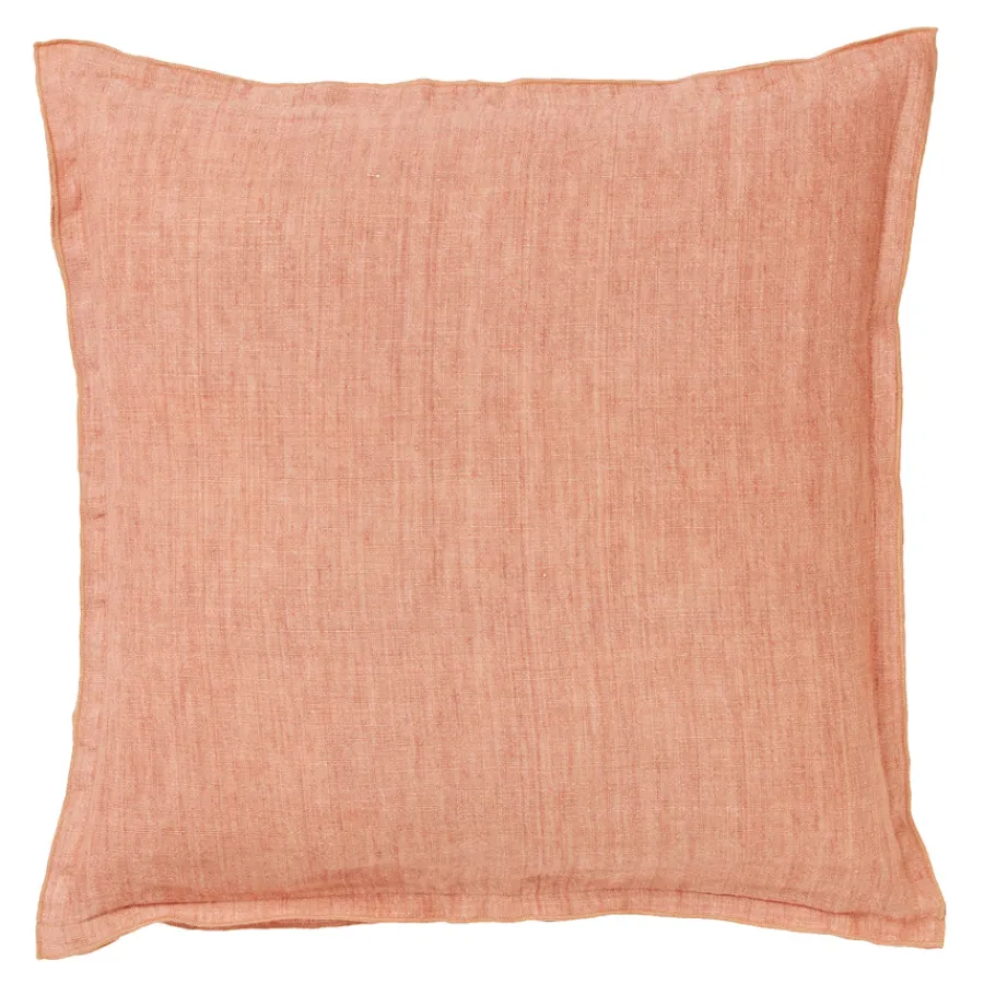 Bungalow Denmark Kissenhülle 50x50cm Leinen Melon Online