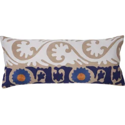 Bungalow Denmark Kissenhülle 30x70cm bestickt Noha Indigo Online