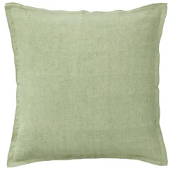 Bungalow Denmark Kissenhülle 50x50cm Leinen Laurel Green Best