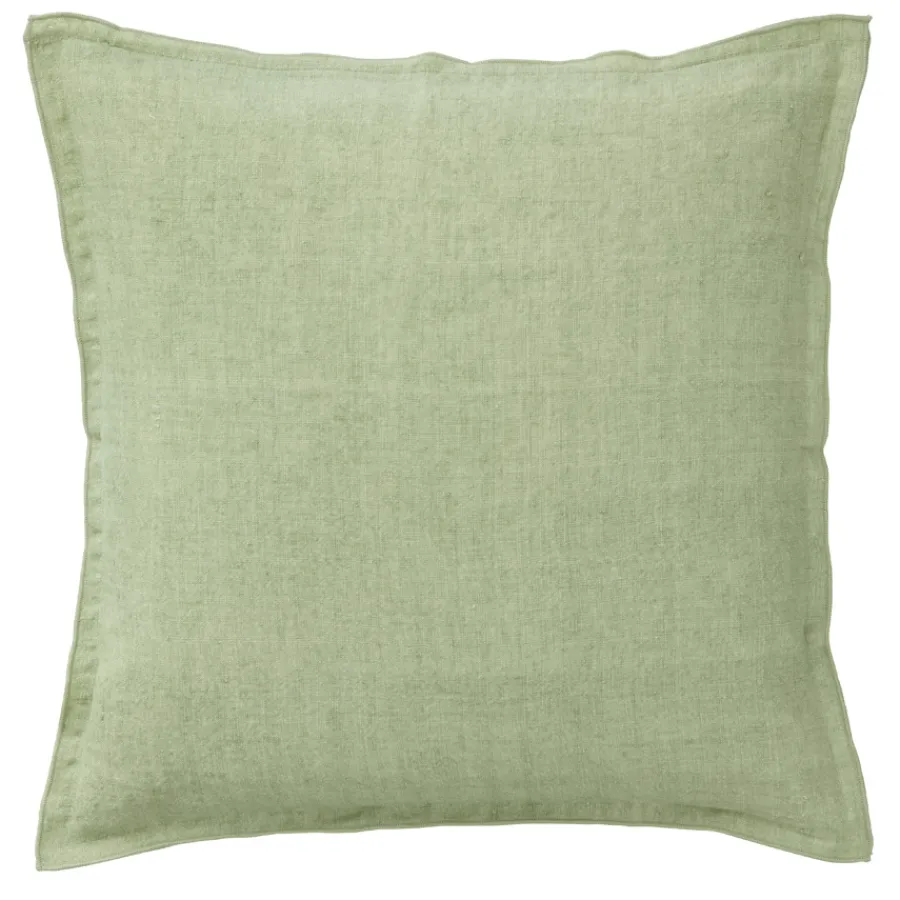 Bungalow Denmark Kissenhülle 50x50cm Leinen Laurel Green Best