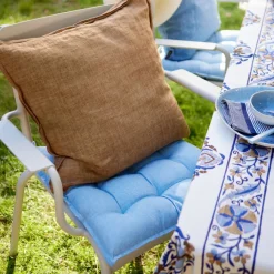 Bungalow Denmark Sitzkissen 45x45cm Milan Ocean Blue Discount