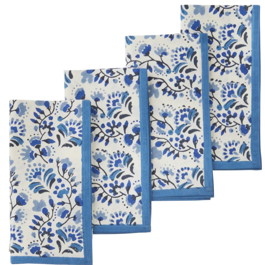 Bungalow Denmark Stoffserviette 45x45cm Marigold Riviera 4er-Set Hot