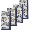 Bungalow Denmark Stoffserviette 45x45cm Calla Indigo 4er-Set Online