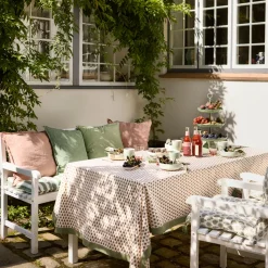 Bungalow Denmark Tischdecke 150x250cm Asha Melon Outlet