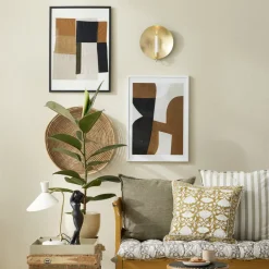 Bungalow Denmark Wandlicht Kerzenhalter Golden Round Sale