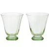 Bungalow Denmark Wasserglas Trellis Ivy 2er-Set Clearance