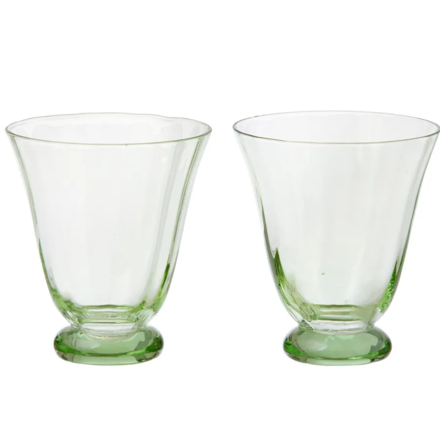 Bungalow Denmark Wasserglas Trellis Ivy 2er-Set Clearance