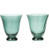 Bungalow Denmark Wasserglas Trellis Topaz 2er-Set Discount