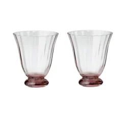 Bungalow Denmark Wasserglas Trellis Blush 2er-Set Fashion