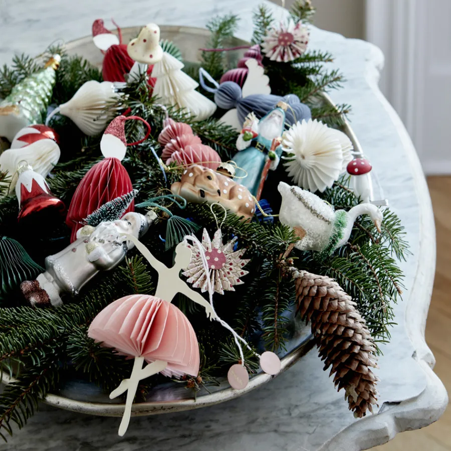 Bungalow Denmark Weihnachtsbaumanhänger Goose White Clearance