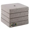 by KlipKlap KK 4 fold Matratze Multi Grey/Grey Clearance