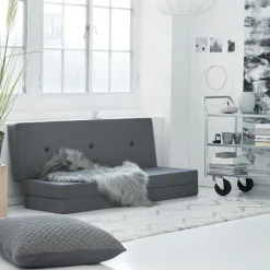 by KlipKlap KK 3 fold Matratze 180 cm Blue Grey/Grey Discount