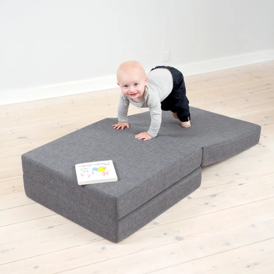 by KlipKlap KK 3 fold Matratze single Multi Grey/Grey Outlet